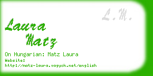 laura matz business card